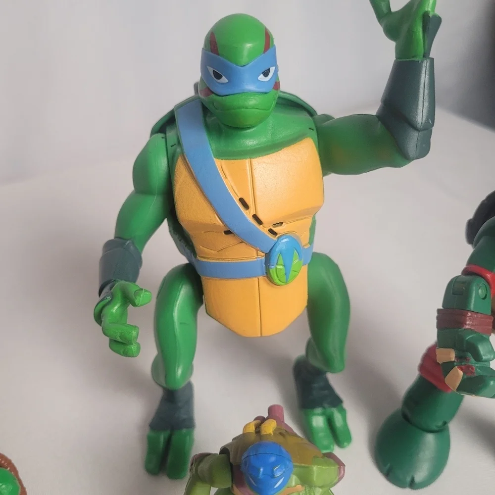 TMNT Teenage Mutant Ninja Turtles Lot Of Misc Figures & Weapons